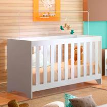 Berço Mini Cama 3 em 1 BBI-51 Ditália Móveis Branco