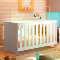 Berço Mini Cama 3 em 1 BBI-51 Ditália Móveis Branco Berço Mini Cama 3 em 1 BBI-51 Ditália Móveis Branco