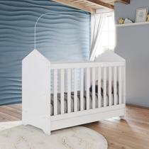 Berço Mini Cama 3 em 1 Vanila