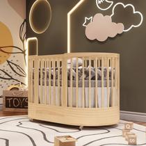 Berço Mini Cama 3 em 1 Wave com Colchão Maior