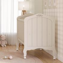 Berço Mini Cama Alegria Espresso Móveis Off White Berço Mini Cama Alegria Espresso Móveis Off White