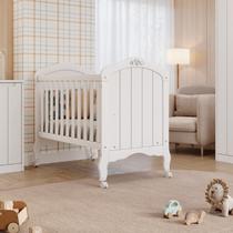 Berço Mini Cama Alegria Espresso Móveis Berço Mini Cama Alegria Espresso Móveis