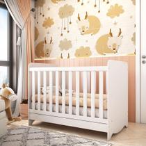 Berço Mini Cama Americano 100% MDF 3 em 1 Ben