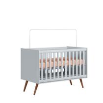 Berço Mini Cama Americano 2 Em 1 Quarto Infantil Bebê Pés Retrô Q Encanto Retrô 3820 - Qmovi