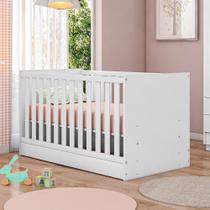 Berço Mini Cama Americano Lua Encantada Branco