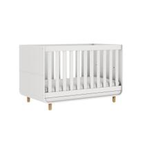 Berço Mini Cama Barquinho Branco Carolina Baby