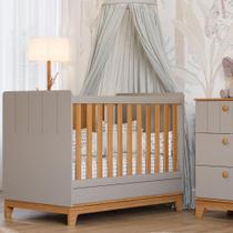 Berço Mini Cama Chantilly Expresso Móveis Fendi/Nature