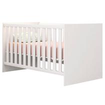 Berço Mini Cama Doce Sonho 100 Branco Brilho - Qmovi