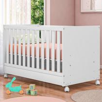 Berço Mini Cama Doce Sonho Branco - Qmovi