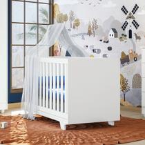 Berço Mini Cama em MDF Life Tigus Baby Berço Mini Cama em MDF Life Tigus Baby