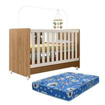 Berço Mini Cama Encanto com Colchão Baby Physical - Peternella Móveis