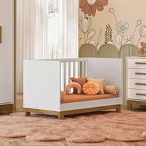 Berço Mini Cama Encanto Slim Branco Acetinado Berço Mini Cama Encanto Slim Branco Acetinado