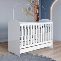 Berço Mini Cama Faz de Conta Espresso Móveis Branco