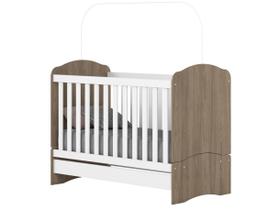 Berço/Mini Cama Grade Fixa 2 Níveis de Altura Henn