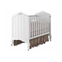 Berço / Mini Cama Infantil Harmonia 2 em 1 Branco - Permóbili Baby Berço / Mini Cama Infantil Harmonia 2 em 1 Branco - Permóbili Baby