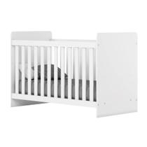 Berço / Mini Cama Infantil Labirinto 2 em 1 Branco - Henn