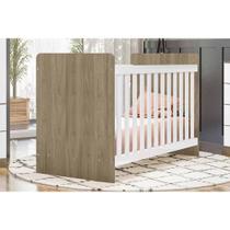 Berço / Mini Cama Infantil Labirinto IA-19 Rústico/Branco - Henn