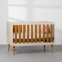 Berço Mini Cama Isis Areia Fosco e Savana