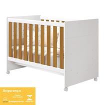 Berço Mini Cama Katatau Flex Branco/Savana - Reller Móveis