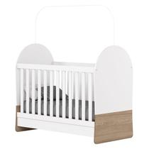 Berço Mini Cama Magia Branco Jequitibá HP - Henn Berço Mini Cama Magia Branco Jequitibá HP - Henn