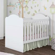 Berço Mini Cama Montessori 3 em 1 Yupi 70 Branco Atóxico Móveis Estrela