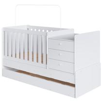 Berço Mini Cama Multifuncional Cama Auxiliar BB690 Branco Comm