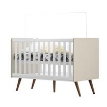 Berço Mini Cama Retrô Off White - Qmovi