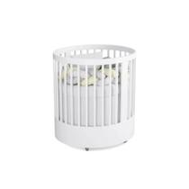 Berço Mini Cama Wave 3 Em 1 Com Colchão Maior Branco