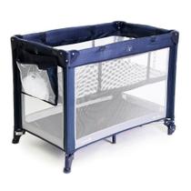 Berço mini play - net blue - safety 1st