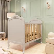 Berço Minicama 3 em 1 100% MDF Maya Espresso Móveis Bege/Off White/Amêndoa/material sintético Branco Berço Minicama 3 em 1 100% MDF Maya Espresso Móveis Bege/Off White/Amêndoa/material sintético Branco