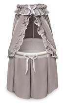 Berço Moisés Badger Basket Empress com Roupa de Cama e Armazenamento - Cinza Berço Moisés Badger Basket Empress com Roupa de Cama e Armazenamento - Cinza