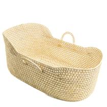 Berço Moisés em Palha Natural SEM COLCHÃO