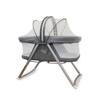 Berço Moisés Portátil Com Balanço Comfy 9Kgs Cinza Maxibaby