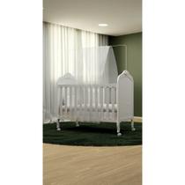 Berço Moveis Peroba Elo Americano Provençal minicama MDF