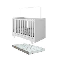 Berço Moveis Peroba Retro Americano 3X1 MDF + Colchão Berço Moveis Peroba Retro Americano 3X1 MDF + Colchão