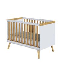 Berço Moveis Peroba Sky Retro Americano mini cama MDF