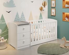 Berço Multifuncional 3 em 1 Atlanta - Reller