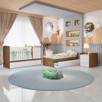 Berço Multifuncional Americano Cléo Amadeirado Carolina Baby