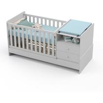 Berço Multifuncional Mini Cama Selena Carolina Baby Branco