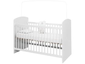 Berço Multimóveis Ana Lívia 0515 Branco para colchão 130x60