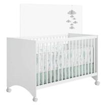 Berço Nacional Gutti Branco Brilho - Móveis Estrela