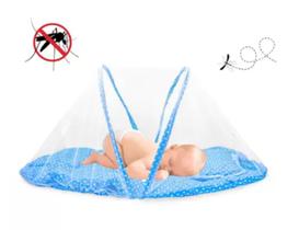 Berço Ninho com Travesseiro Acolchoado Dobrável Tenda Mosquiteiro Anti-Mosquito Criança Bebê Maternidade