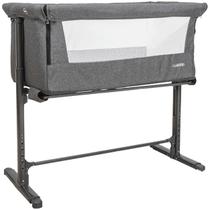 Berço para Bebe Co-leito Lado a Lado Kiddo Myside Grafite Berço para Bebe Co-leito Lado a Lado Kiddo Myside Grafite