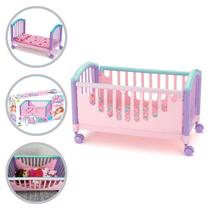 Berço Para Boneca Caminha Berçinho Meu Soninho Infantil Brinquedo