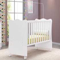 Berço para quarto infantil doce sonho - branco