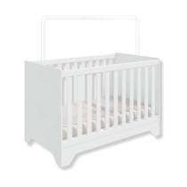 Berco popy retro branco brilho - moveis peroba