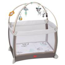 Berço Portátil 3 em 1 Here I Grow Bege Tiny Love