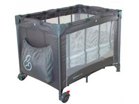 Berço Portátil Galzerano Triton Desmontável Com Mosquiteiro Grafite - Grafite