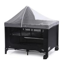 Berço Portátil Happy Preto Mescla - Cosco Kids