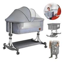 Berço Portatil Moises Balanço Mosqueteiro Infantil Pipdip